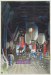 Im Tempel Kannon in Asakusa - Narazaki Eishō — Ansicht des Kunstwerks