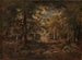 Eine Aussicht durch die Bäume von Fontainebleau - Narcisse Virgile Diaz de la Peña — Ansicht des Kunstwerks