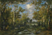 Klarer Wald in Fontainebleau - Narcisse Virgile Diaz de la Peña — Ansicht des Kunstwerks