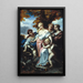 Diane nach der Jagd - Narcisse Virgile Diaz de la Peña — gerahmtes Bild an der Wand