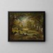Fagot de mare et bord de clairière - Narcisse Virgile Diaz de la Peña — gerahmtes Bild an der Wand