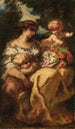 Das Bouquet oder Vollkommenheit der Blumen und der Liebe - Narcisse Virgile Diaz de la Peña — Ansicht des Kunstwerks