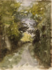 Weg im Wald - Narcisse Virgile Diaz de la Peña — Ansicht des Kunstwerks