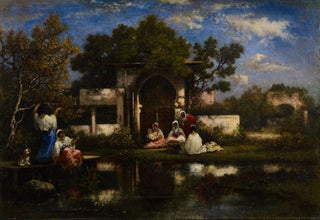 NarcisseVirgile Diaz de La Pea - Seraglio Constantinople.webp