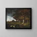 Le Bord de la Forêt aux Monts Girard Fontainebleau - Narcisse Virgile Diaz de la Peña — gerahmtes Bild an der Wand