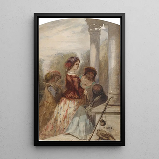 NarcisseVirgile Diaz de La Pea - The Fortune Teller.webp