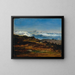 Die Pyrenäen, der Pic du Midi de Bigorre - Narcisse Virgile Diaz de la Peña — gerahmtes Bild an der Wand
