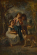 Drei kleine Mädchen - Narcisse Virgile Diaz de la Peña — Ansicht des Kunstwerks
