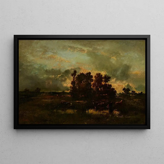 NarcisseVirgile Diaz de La Pea - Wet Pasture.webp