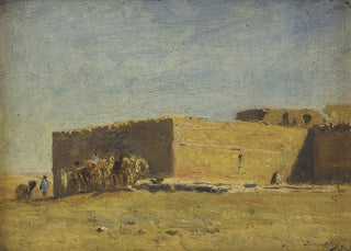 Narcisse Berchre - Arab Village.webp