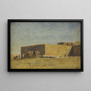Narcisse Berchre - Arab Village.webp