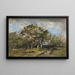 Landschaft - Narcisse Diaz de la Peña — gerahmtes Bild an der Wand