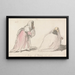 Ein Richterin der Notlage wie sie - Nathaniel Dance-Holland — gerahmtes Bild an der Wand