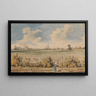 Nathaniel Smith - Westminster Abbey and St Pauls from Battersea Fields.webp
