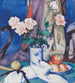 Stillleben: Äpfel und Rosenrosen - Samuel John Peploe — Ansicht des Kunstwerks