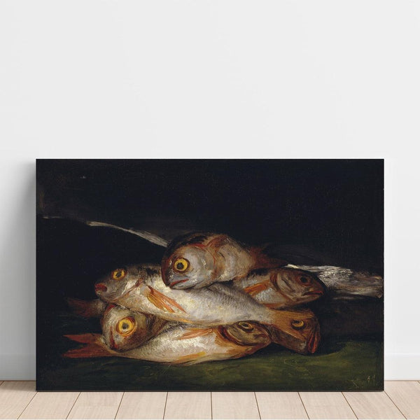 Nature morte à la dorade royale - Francisco de Goya | Reproduction Tableau Décoration murale affiche copie