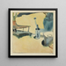 Naturmorte im Garten - Paul Klee — gerahmtes Bild an der Wand