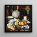 Stillleben, Äpfel und Krug - Samuel John Peploe — gerahmtes Bild an der Wand