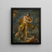 Neptune - Schule von Neapel — gerahmtes Bild an der Wand