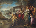 Die Entdeckung Moses' - Neapolitanische Schule — Ansicht des Kunstwerks