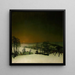 Schnee in Flandern - Valerius De Saedeleer — gerahmtes Bild an der Wand
