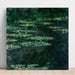 Reproduktion des Gemäldes Seerosen (1904) - Claude Monet