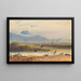 Enten, die auf einem Fluss landen - Newton Limbird Smith Fielding — gerahmtes Bild an der Wand