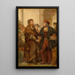 Albrecht Dürer besuchend Quinten Massijs - Nicaise De Keyser — gerahmtes Bild an der Wand
