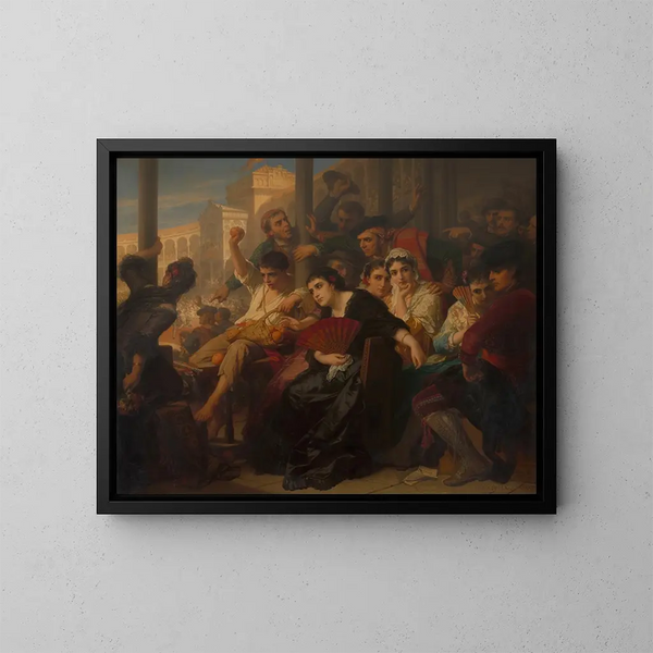 Bravo torero - Nicaise De Keyser — gerahmtes Bild an der Wand