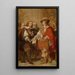 Stiftung der Akademie von Antwerpen von David Teniers II - Nicaise De Keyser — gerahmtes Bild an der Wand