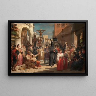 Nicaise De Keyser - Good Friday Procession in Seville.webp