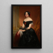 Madame Molsde Brialmont - Nicaise De Keyser — gerahmtes Bild an der Wand