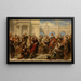Maler und Radierer - Nicaise De Keyser — gerahmtes Bild an der Wand