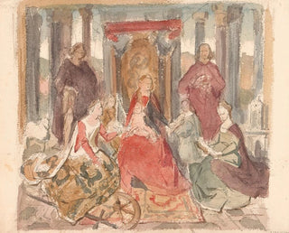 Nicaise De Keyser - The Mystical Marriage of Saint Catherine.webp