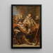 Der Maler Bartholomeus Spranger in Wien - Nicaise De Keyser — gerahmtes Bild an der Wand