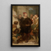 Der Maler Denys Calvaert in Bologna - Nicaise De Keyser — gerahmtes Bild an der Wand