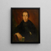 Der Maler Henri Leys - Nicaise De Keyser — gerahmtes Bild an der Wand
