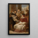 Die Maler Matthijs und Paul Bril in Rom - Nicaise De Keyser — gerahmtes Bild an der Wand