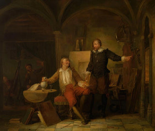 L'Atelier du peintre Joos van Craesbeeck - Nicaise De Keyser — Ansicht des Kunstwerks