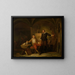 L'Atelier du peintre Joos van Craesbeeck - Nicaise De Keyser — gerahmtes Bild an der Wand