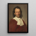 Portrait eines Mannes - Niccolò Cassana — gerahmtes Bild an der Wand