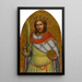 Saint Sigismond - Niccolò di Pietro Gerini — gerahmtes Bild an der Wand