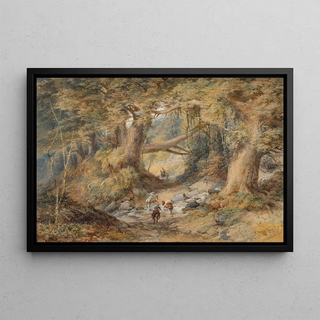 Nicholas Chevalier - Crossing the Teremakau River.webp