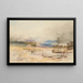 Die Berge Tararua und der Waipoua-Fluss - Nicholas Chevalier — gerahmtes Bild an der Wand
