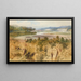 Le Haut Rangitikei - Nicholas Chevalier — gerahmtes Bild an der Wand