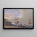HMS St Vincent in Plymouth - Nicholas Condy — gerahmtes Bild an der Wand