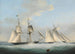 Goélette des Royal Western Yacht Club vor der Küste von Teignmouth - Nicholas Matthew Condy — Ansicht des Kunstwerks