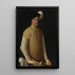 Portrait eines jungen Mannes - Niccolò dell'Abate — gerahmtes Bild an der Wand