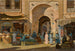 Der Bazar Babel Sharia, Kairo - Nicola Forcella — Ansicht des Kunstwerks