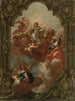 Die Verherrlichung der römischen Kirche - Nicola Maria Rossi — Ansicht des Kunstwerks